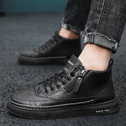 (🎉Sconto del 50% oggi, non perdertelo) 🐂 Scarpe ortopediche da uomo in pelle di vitello australiana 👞Cucite a mano, impermeabili e antiscivolo ✅Supporto dell'arco plantare: camminata confortevole