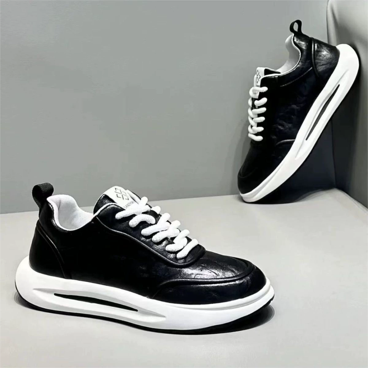 [Sconto a metà prezzo oggi - da non perdere] Scarpe casual da uomo dal design ergonomico - allevia efficacemente il dolore quando si cammina 👞Regola la posizione corretta del corpo umano