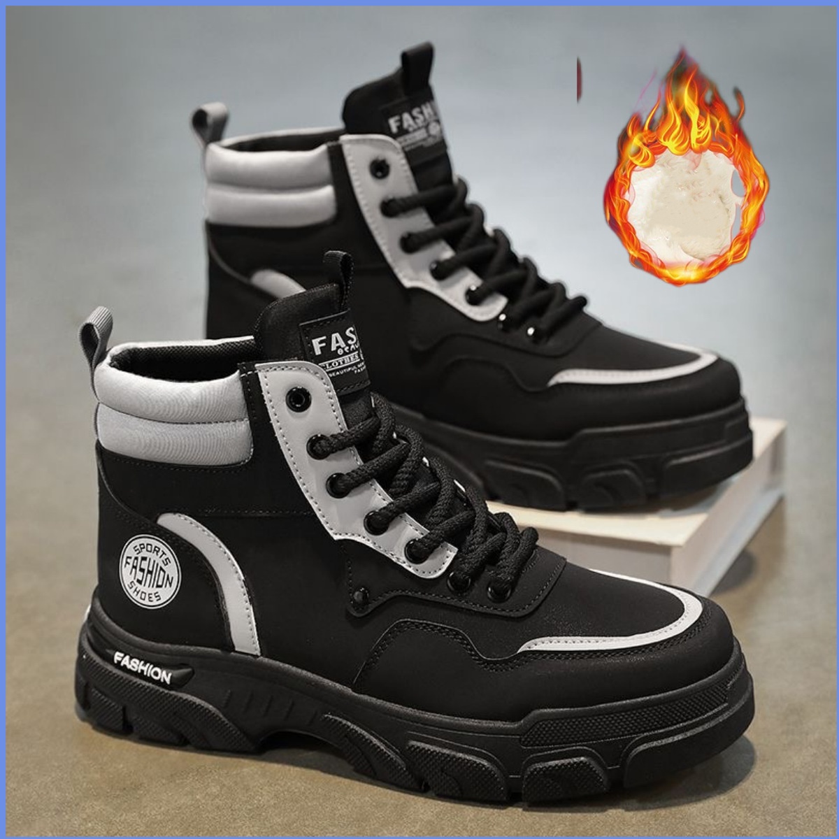 (⏰50% di sconto sui nuovi prodotti, da non perdere) Scarpe da passeggio da uomo👞Confortevoli, supportano l'arco plantare✅Stile autunnale e invernale, calde