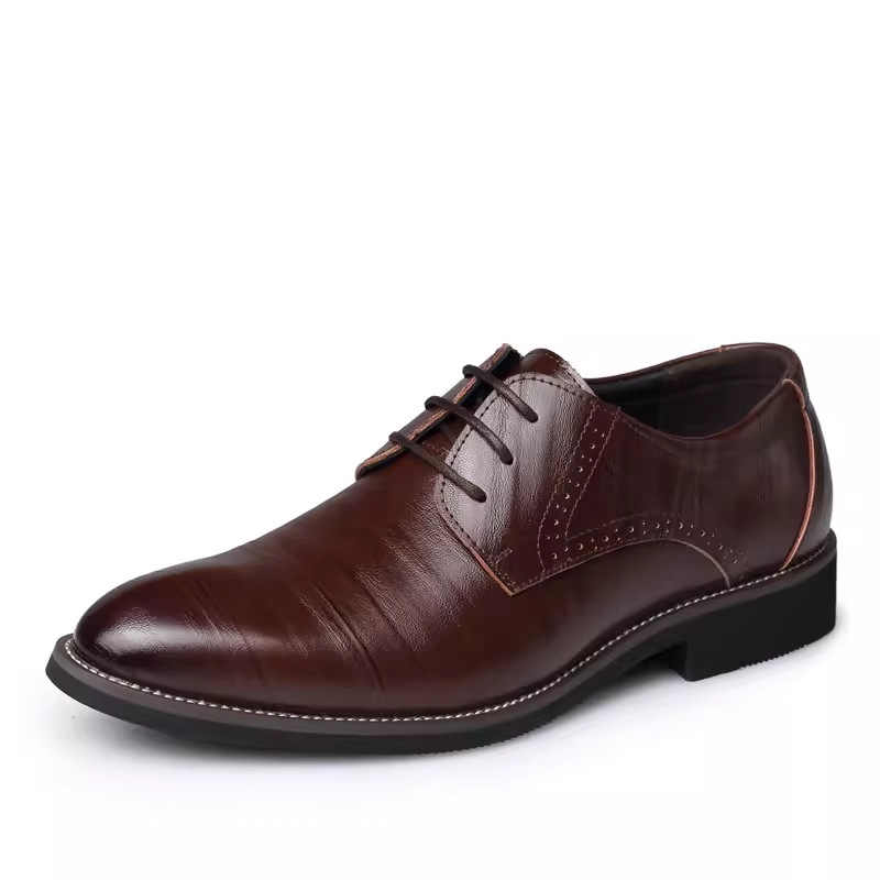 (🎉Sconto del 50% oggi - offerta a tempo limitato) Nuove scarpe in pelle da uomo 2025👞Supporto dell'arco plantare, camminata confortevole (✅Efficacia: allevia il dolore ai piedi)