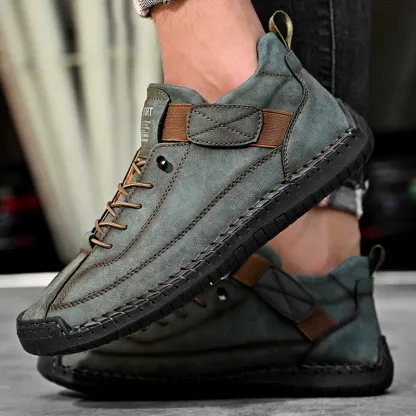 [🔥Oggi metà prezzo: da non perdere] Scarpe ortopediche in pelle bovina di alta qualità dal design ergonomico - design con supporto dell'arco plantare👞Sbarazzati facilmente del dolore ai piedi