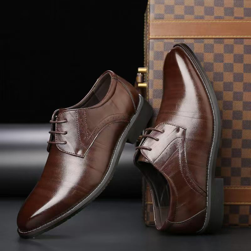 (🎉Sconto del 50% oggi - offerta a tempo limitato) Nuove scarpe in pelle da uomo 2025👞Supporto dell'arco plantare, camminata confortevole (✅Efficacia: allevia il dolore ai piedi)