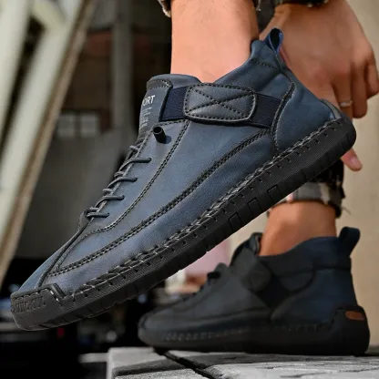 [🔥Oggi metà prezzo: da non perdere] Scarpe ortopediche in pelle bovina di alta qualità dal design ergonomico - design con supporto dell'arco plantare👞Sbarazzati facilmente del dolore ai piedi