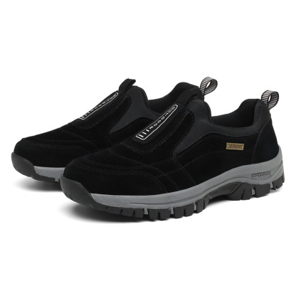 (🔥Ultimo giorno di sconto del 70% - non perdertelo⏰) Lussuose scarpe ortopediche in pelle scamosciata cucite a mano (Benefici: alleviano il dolore ai piedi) per una camminata confortevole
