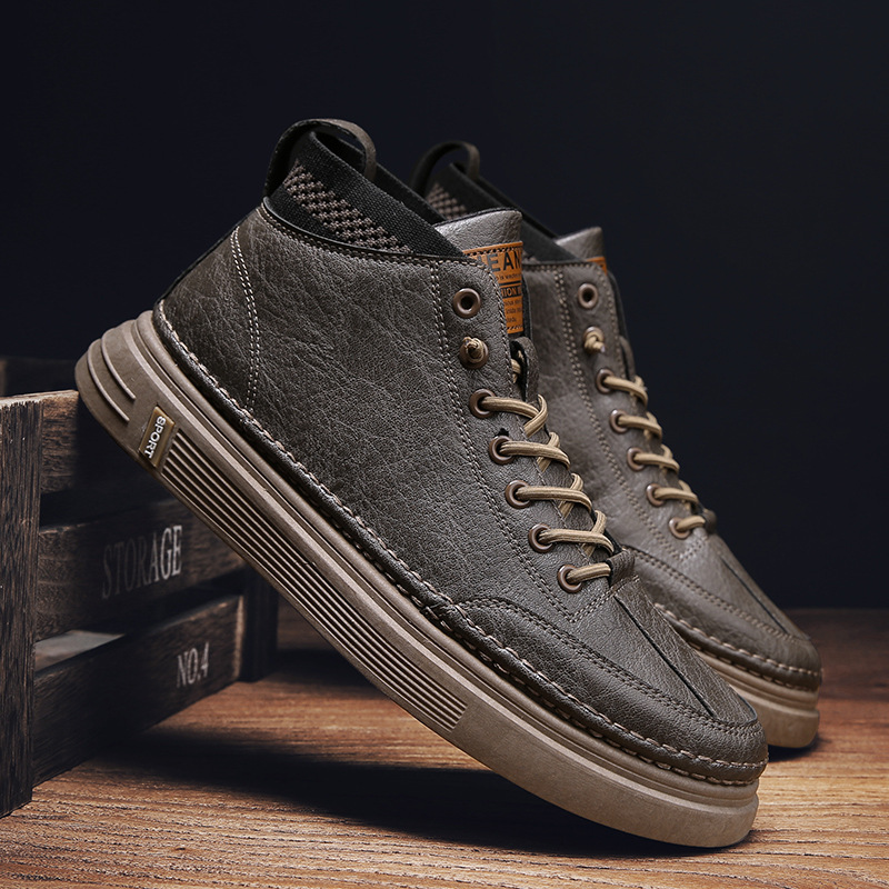 (🎉 Saldi primaverili 50% di sconto, finiranno presto) - Scarpe ortopediche da uomo realizzate in pelle di vitello australiana ✅ Soletta in memory foam ecologica: comfort di camminata, elimina il dolore in 7 giorni