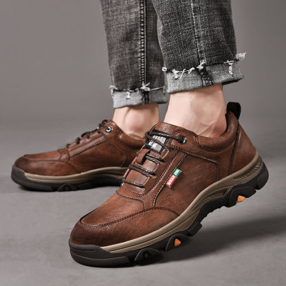 (🎉50% di sconto l'ultimo giorno, non perdertelo) 🐂 Scarpe ortopediche da uomo in pelle di vitello australiana 👞Cucite a mano, traspiranti ✅Supporto dell'arco plantare: camminata confortevole