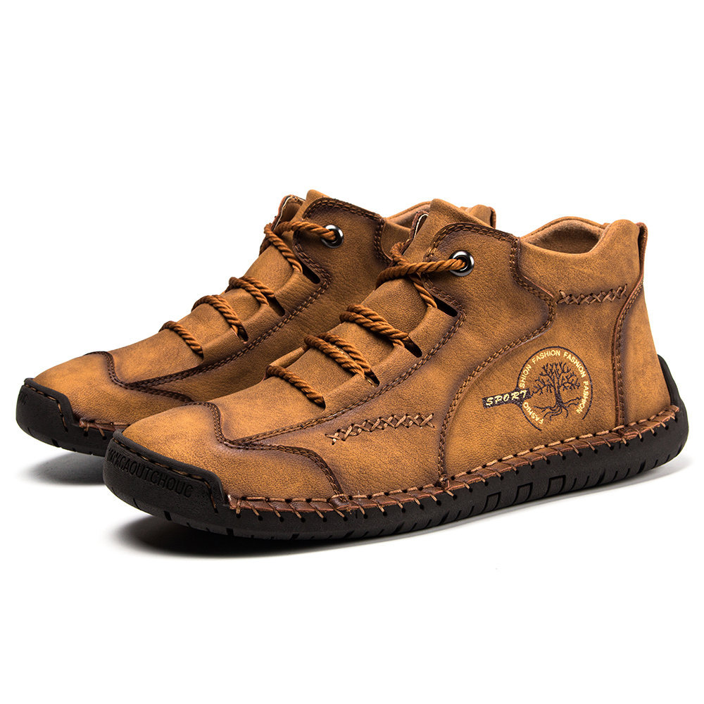 (🎉Sconto del 50% di oggi, in scadenza a breve) 🐂 Scarpe ortopediche da uomo in vera pelle di vitello australiana 👞Cucite a mano - impermeabili e antiscivolo ✅ Supporto dell'arco plantare: camminata confortevole