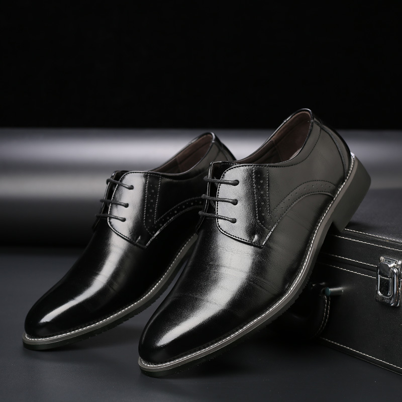 (🎉Sconto del 50% oggi - offerta a tempo limitato) Nuove scarpe in pelle da uomo 2025👞Supporto dell'arco plantare, camminata confortevole (✅Efficacia: allevia il dolore ai piedi)