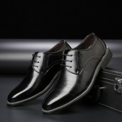(🎉Sconto del 50% oggi - offerta a tempo limitato) Nuove scarpe in pelle da uomo 2025👞Supporto dell'arco plantare, camminata confortevole (✅Efficacia: allevia il dolore ai piedi)