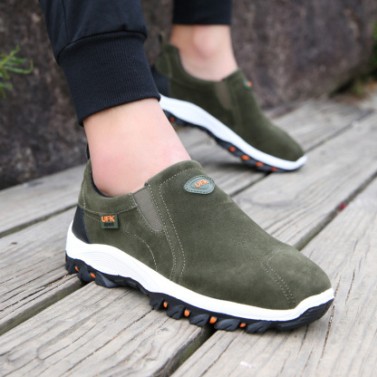 (🔥70 DI SCONTO OGGI - DA NON PERDERE) ⏰Scarpe ortopediche di lusso in pelle scamosciata morbide e confortevoli (supporto - allevia il dolore al piede)