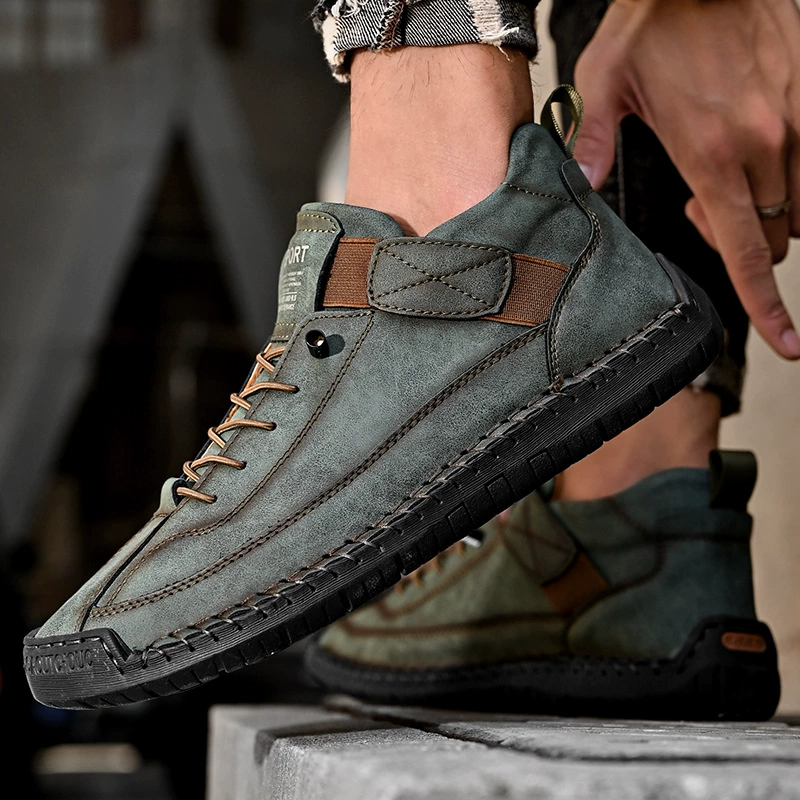 [🔥Oggi metà prezzo: da non perdere] Scarpe ortopediche in pelle bovina di alta qualità dal design ergonomico - design con supporto dell'arco plantare👞Sbarazzati facilmente del dolore ai piedi