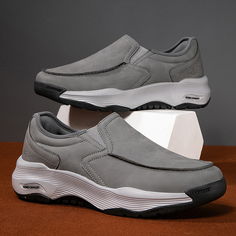 (⏰ 50% di sconto sul marchio, solo per oggi) TRONG CAVARY Scarpe ortopediche di lusso in pelle scamosciata morbide e confortevoli✅ Comode