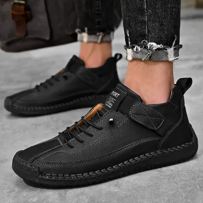 [🔥Oggi metà prezzo: da non perdere] Scarpe ortopediche in pelle bovina di alta qualità dal design ergonomico - design con supporto dell'arco plantare👞Sbarazzati facilmente del dolore ai piedi