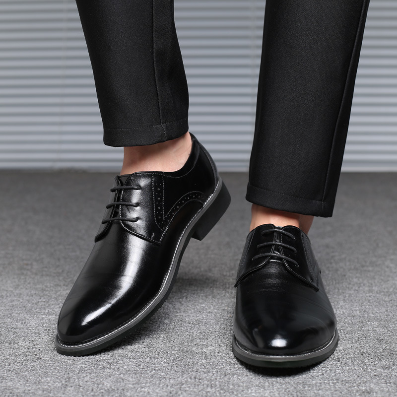 (🎉Sconto del 50% oggi - offerta a tempo limitato) Nuove scarpe in pelle da uomo 2025👞Supporto dell'arco plantare, camminata confortevole (✅Efficacia: allevia il dolore ai piedi)