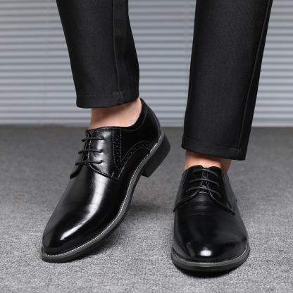 (🎉Sconto del 50% oggi - offerta a tempo limitato) Nuove scarpe in pelle da uomo 2025👞Supporto dell'arco plantare, camminata confortevole (✅Efficacia: allevia il dolore ai piedi)