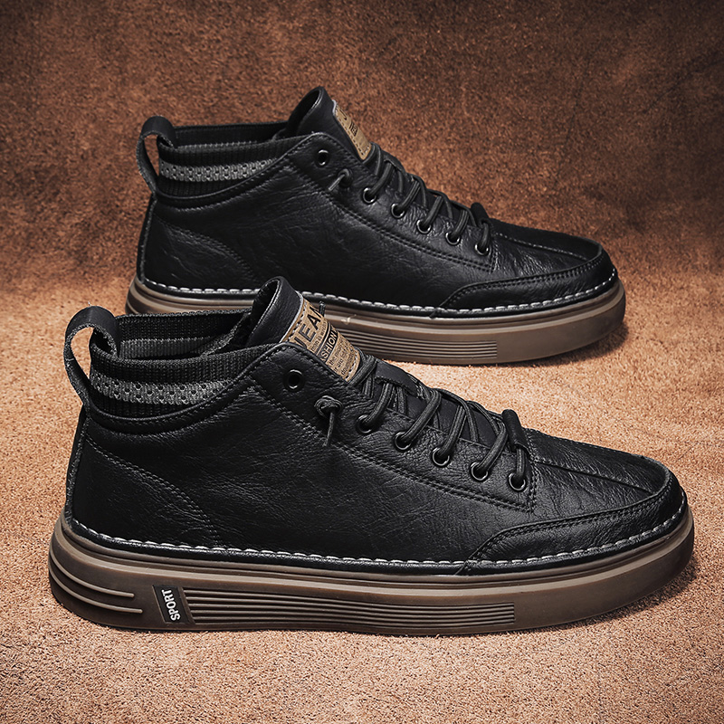 (🎉 Saldi primaverili 50% di sconto, finiranno presto) - Scarpe ortopediche da uomo realizzate in pelle di vitello australiana ✅ Soletta in memory foam ecologica: comfort di camminata, elimina il dolore in 7 giorni