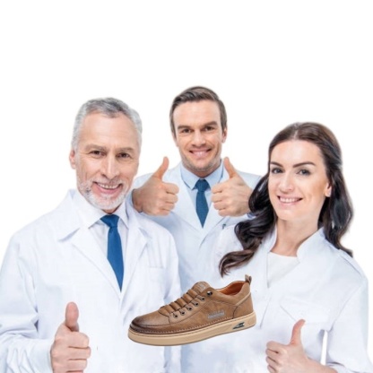 (🎉Sconto del 50% oggi, non perdertelo) 🐂 Scarpe ortopediche da uomo in pelle di vitello australiana 👞Cucite a mano, impermeabili e antiscivolo ✅Supporto dell'arco plantare: camminata confortevole