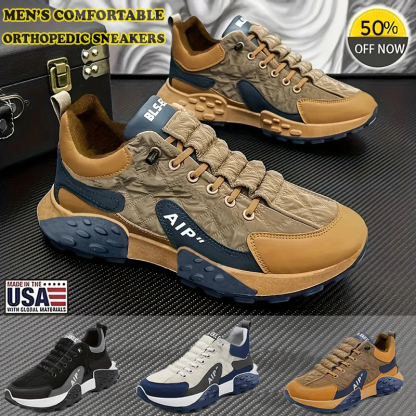 [Ultimo giorno di sconto del 50% - non perdertelo] 🔥 Scarpe da passeggio dal design ergonomico 👞 Cucite a mano, traspiranti ✅ Supporto dell'arco plantare, camminata confortevole