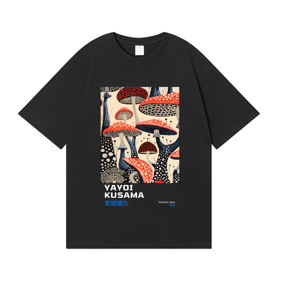 Yayoi Kusama Mushroom Japanese Style Classic Tee