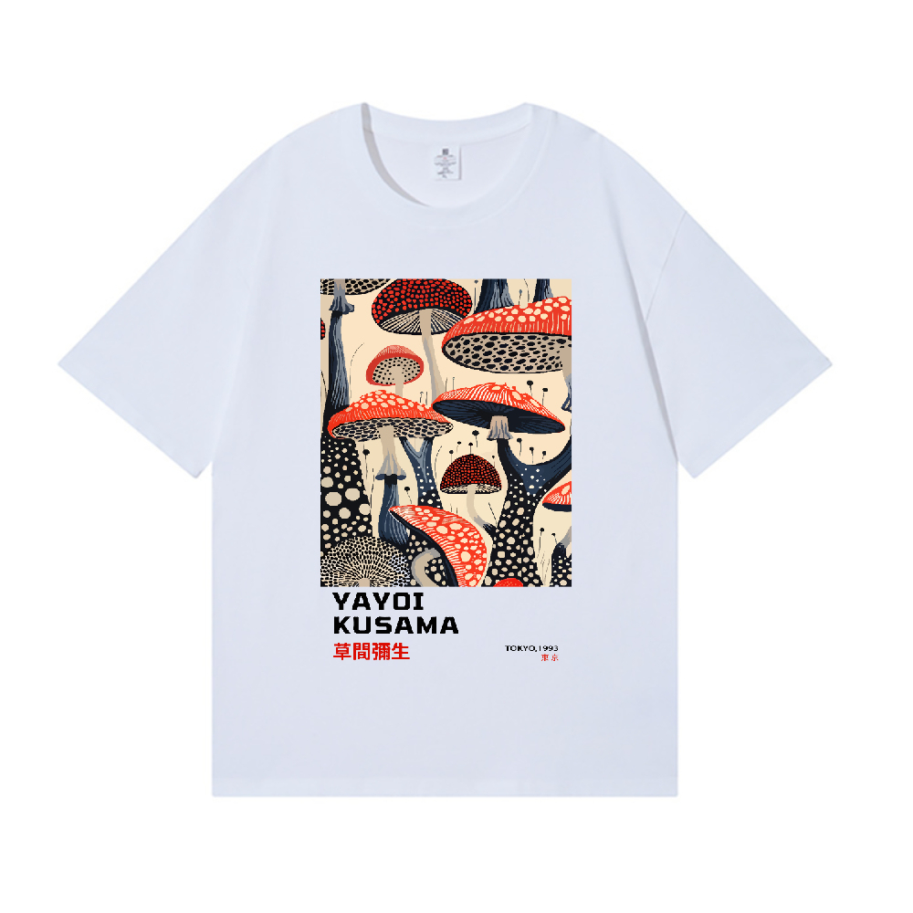 Yayoi Kusama Mushroom Japanese Style Classic Tee