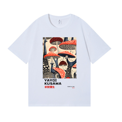 Yayoi Kusama Mushroom Japanese Style Classic Tee