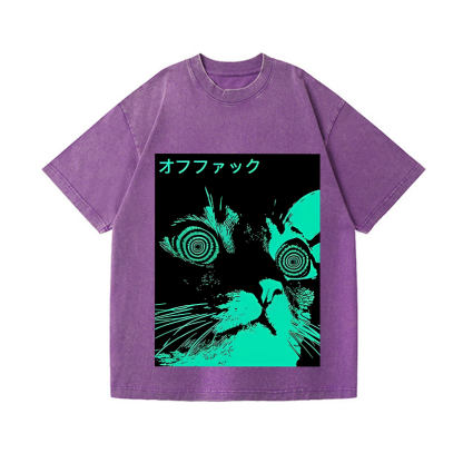 Vintage Wash Japanese Design T-Shirt