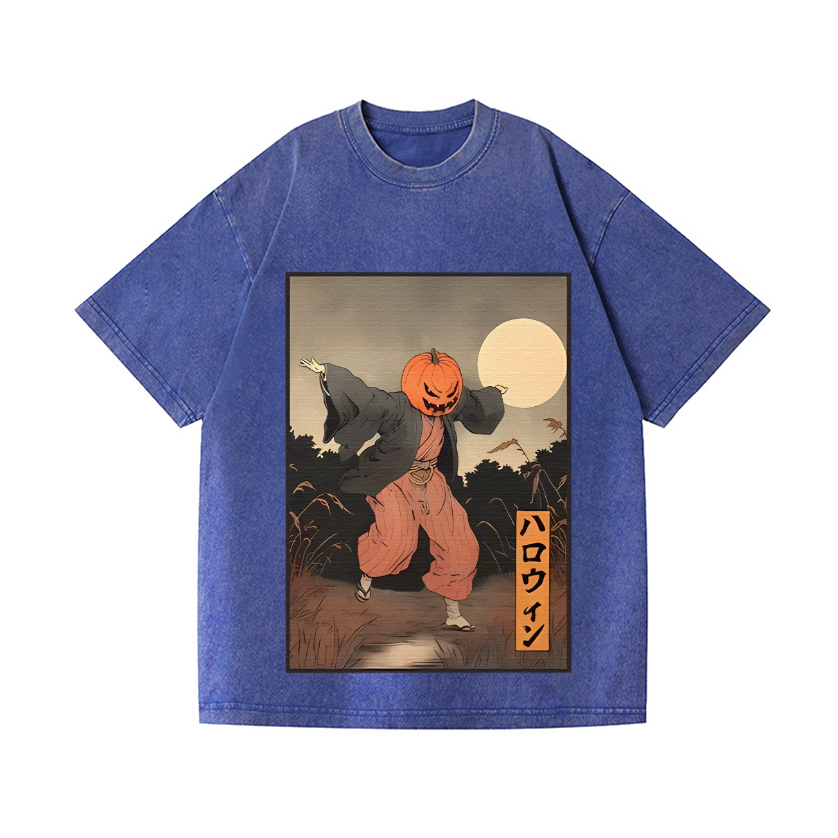 Vintage Wash Japanese Design T-Shirt