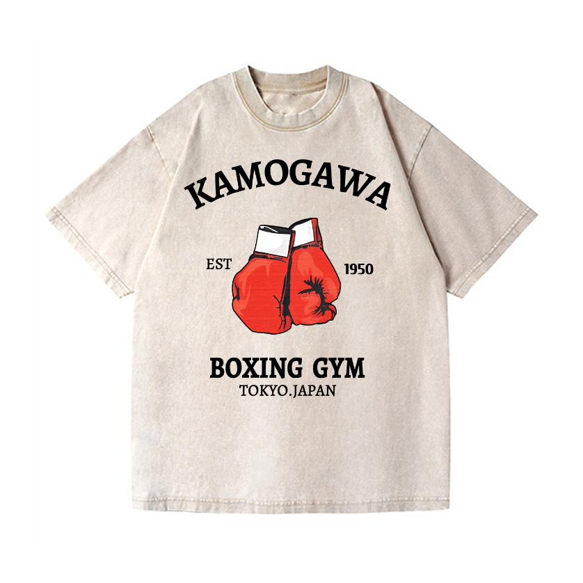 Kamogawa Vintage Wash Japanese Design T-Shirt