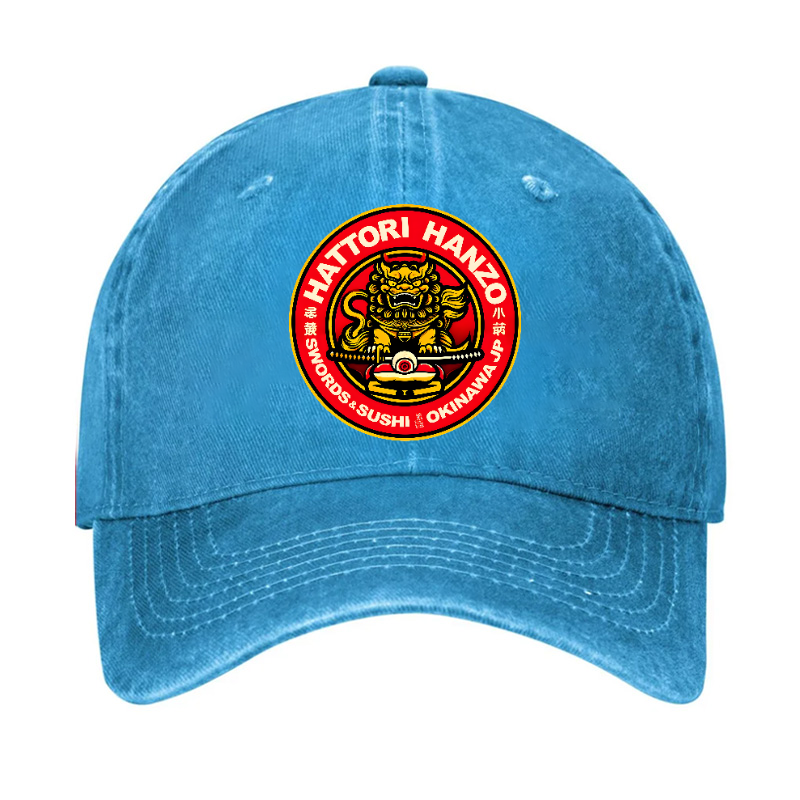 Okinawa Hattori Hanzo Komainu Vintage Cotton Cap