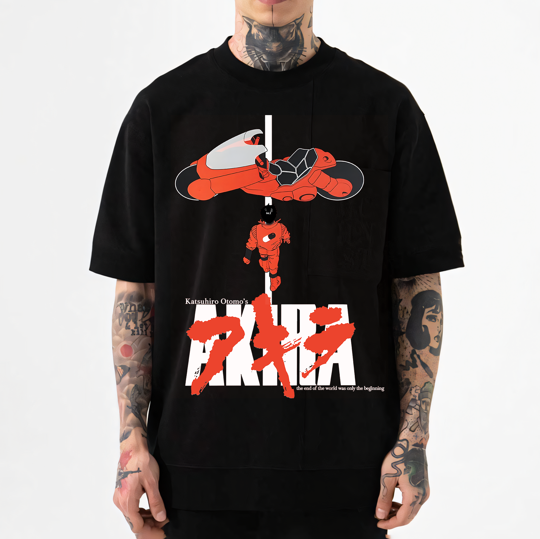 Motorcycle Bike Japanese Style Classic Tee