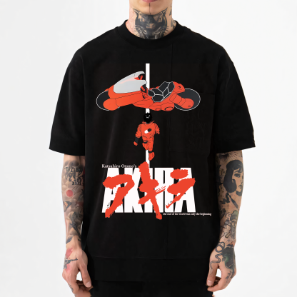 Motorcycle Bike Japanese Style Classic Tee