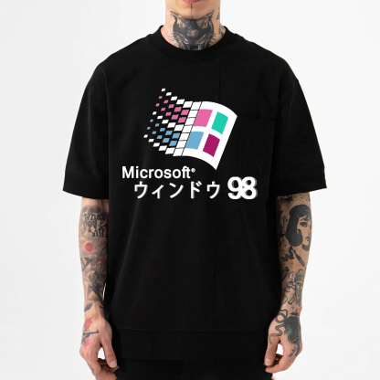 Microsoft Windows 98 Japanese Style Classic Tee