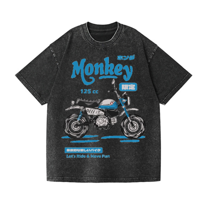 Vintage Wash Japanese Design T-Shirt