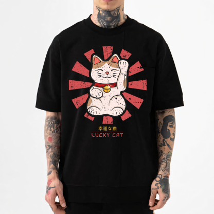 Lucky Cat Japanese Style Classic Tee