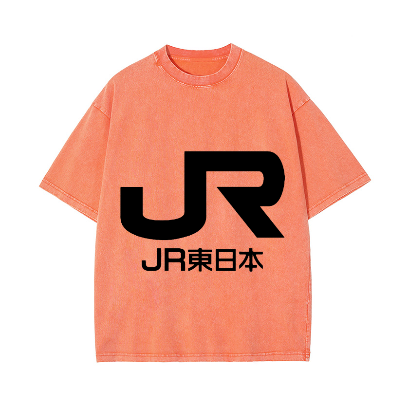 Vintage Wash Japanese Design T-Shirt