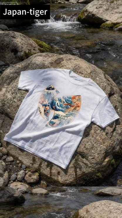 The Great Wave off Kanagawa Japanese Style Classic Tee