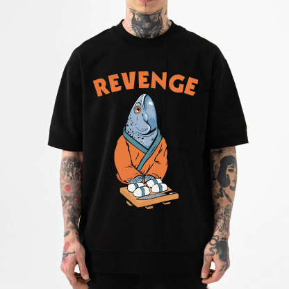 Revenge Sushi Fish Japanese Style Classic Tee