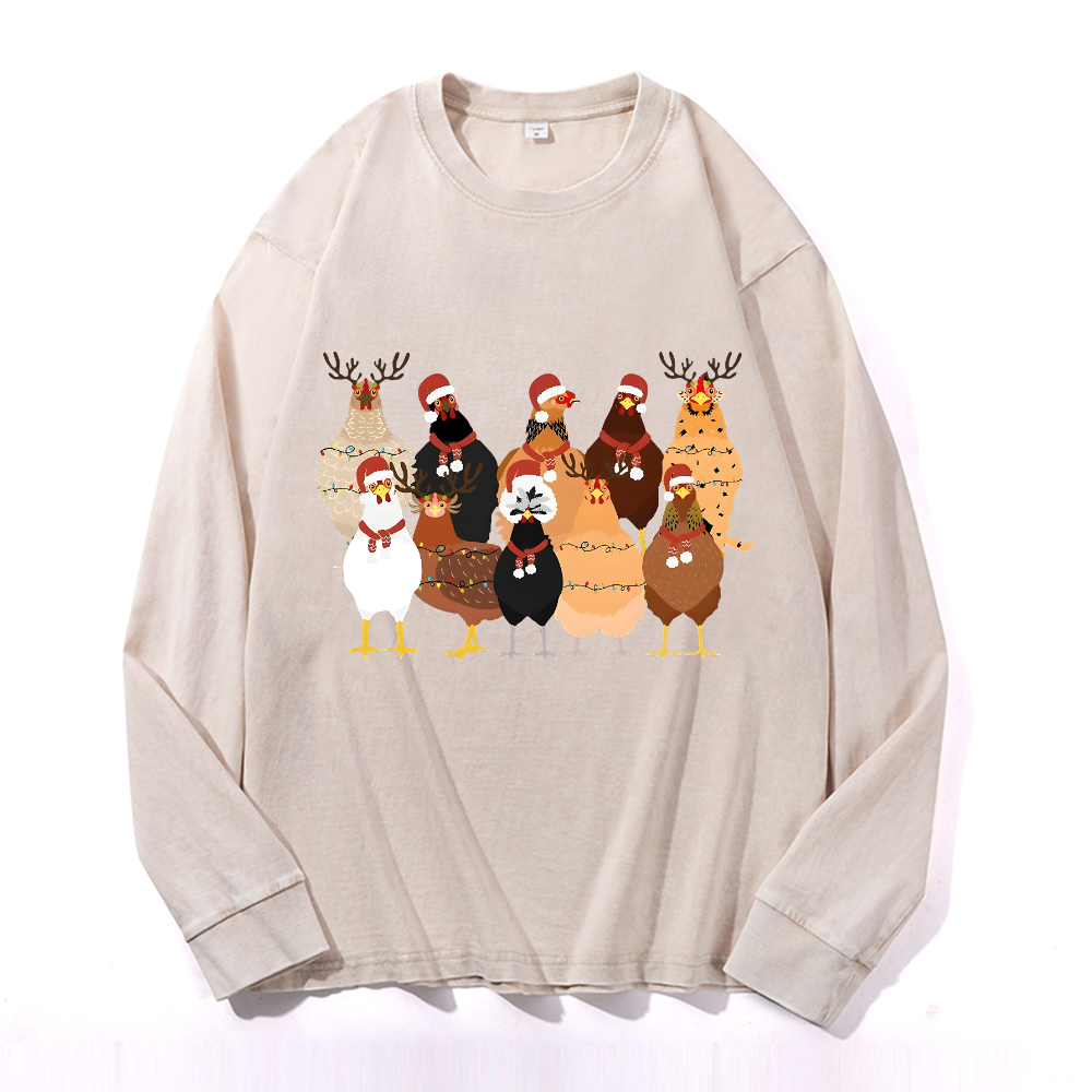 Vintage Cotton Wash Crewneck Sweatshirt