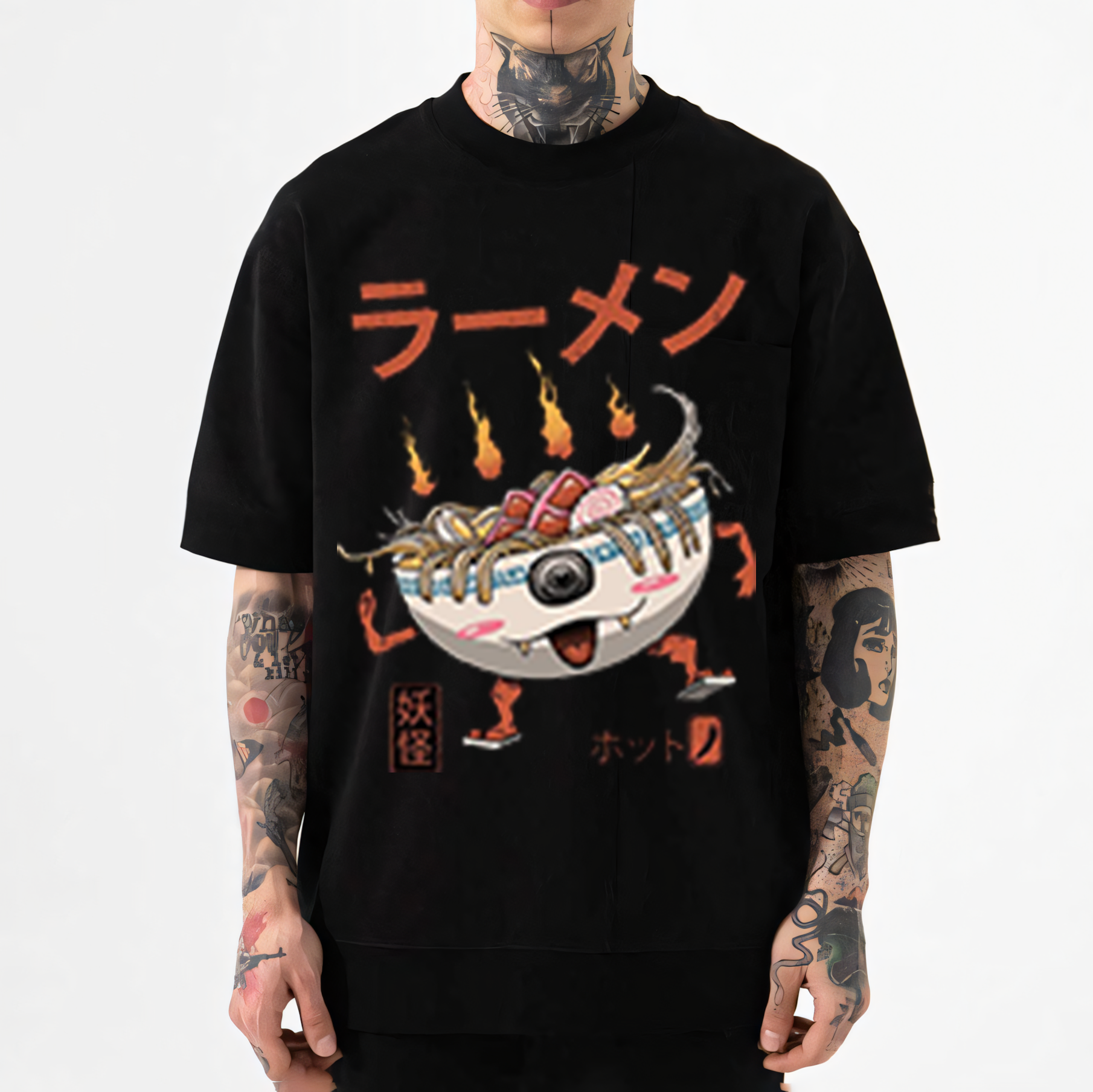 Ramen Monster Japanese Style Classic Tee