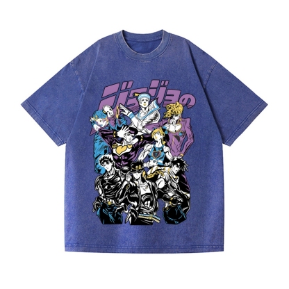 Jojo Vintage Wash Japanese Design T-Shirt
