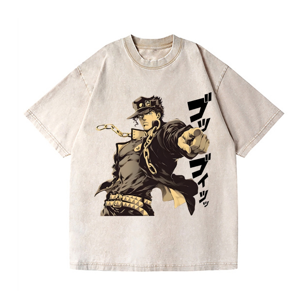 Jojo Vintage Wash Japanese Design T-Shirt