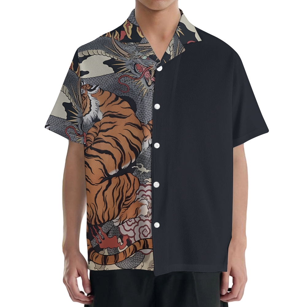 Tiger Japanese Style Camp Shirt