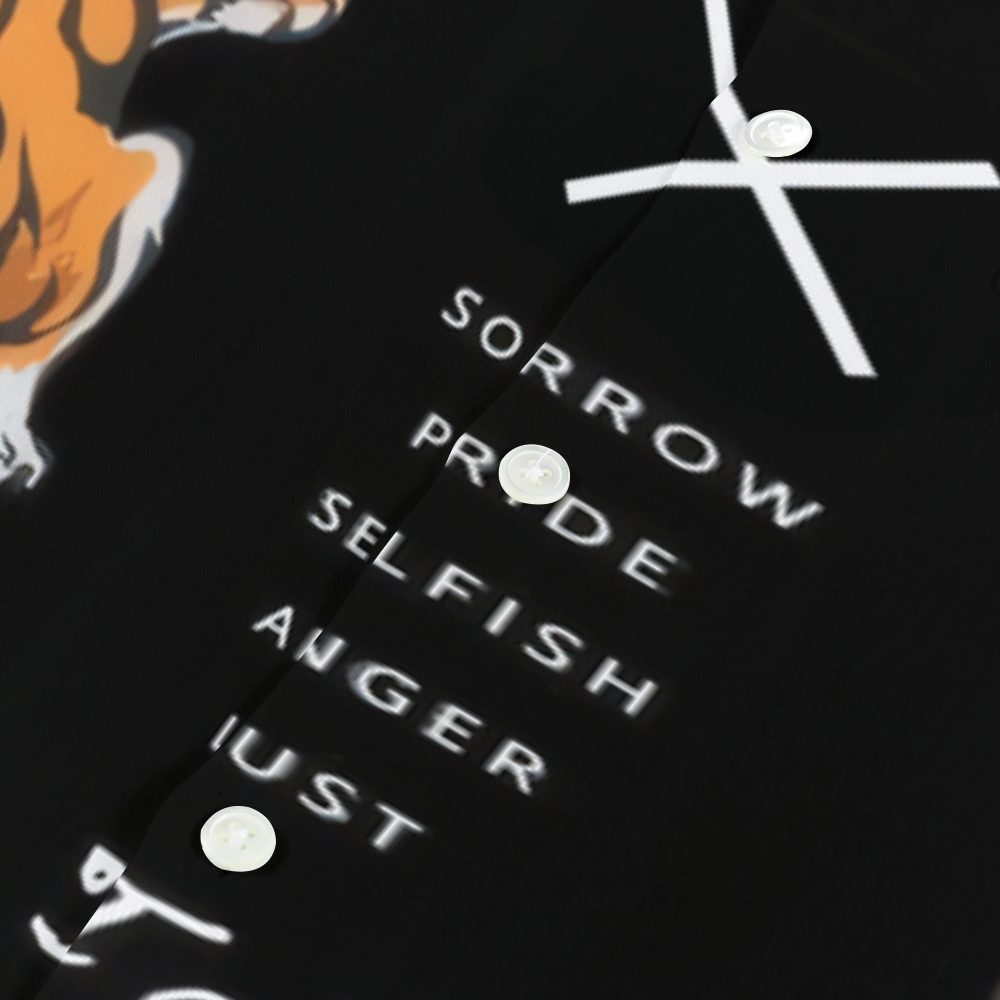 Japan Tiger Japanese Style Camp Shirt