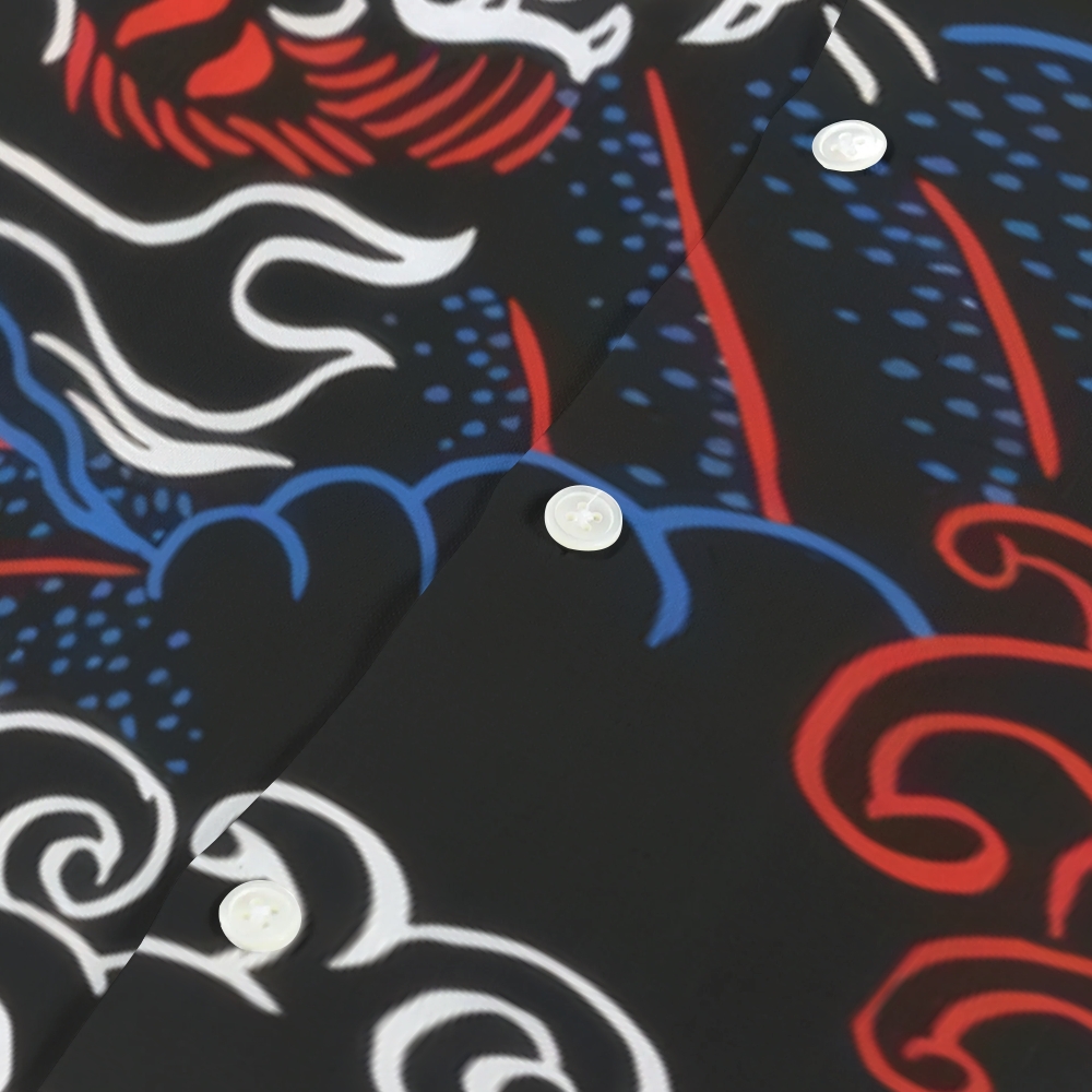 Tiger Japanese Style Camp Shirt