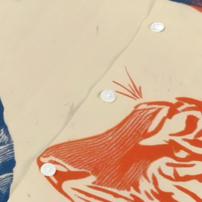 Dragon Tiger Japanese Style Camp Shirt