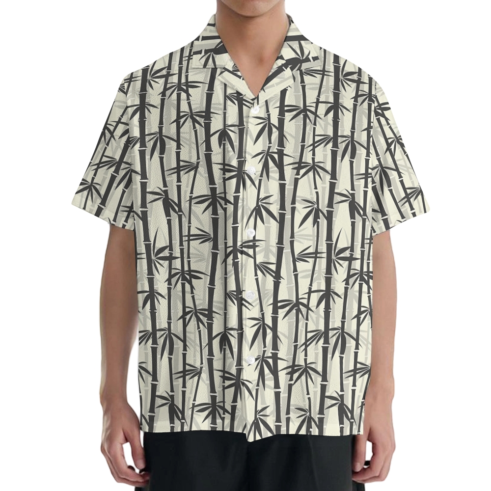 Bamboo Japanese Style Camp Shirt