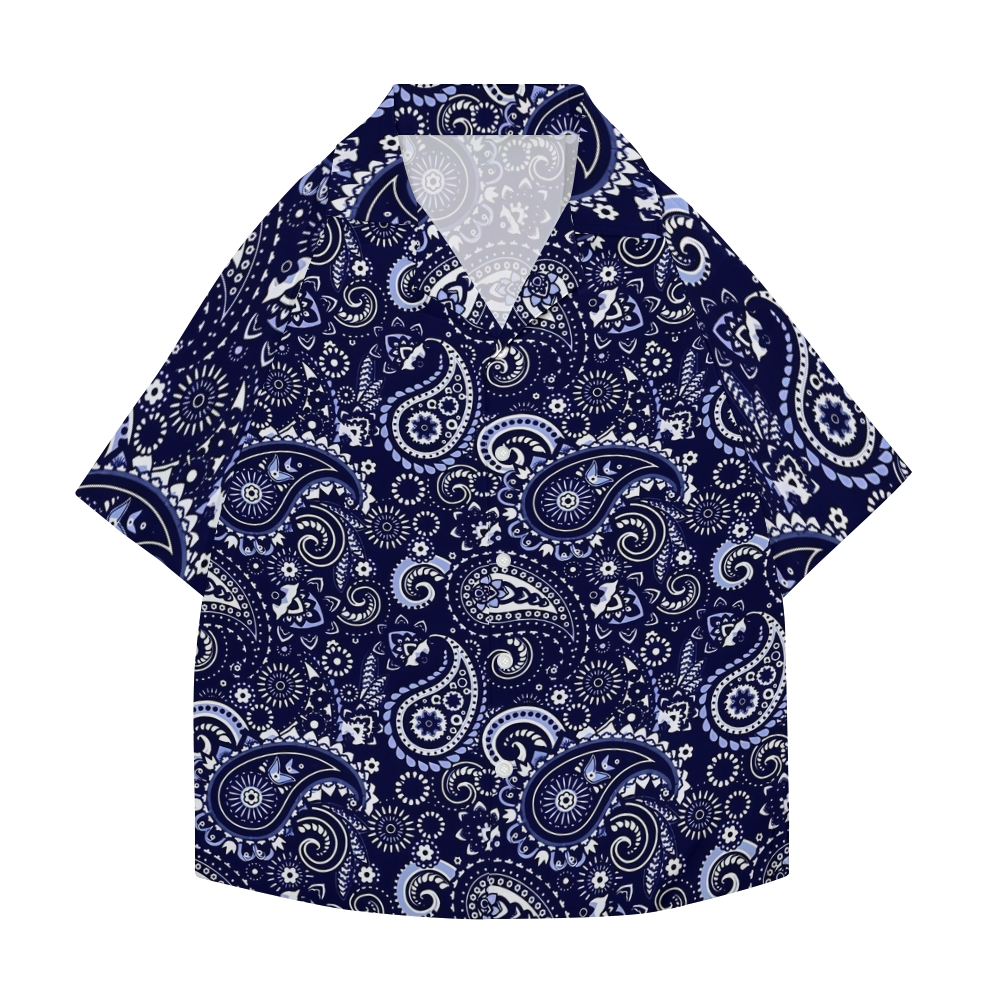 Paisley Japanese Style Camp Shirt