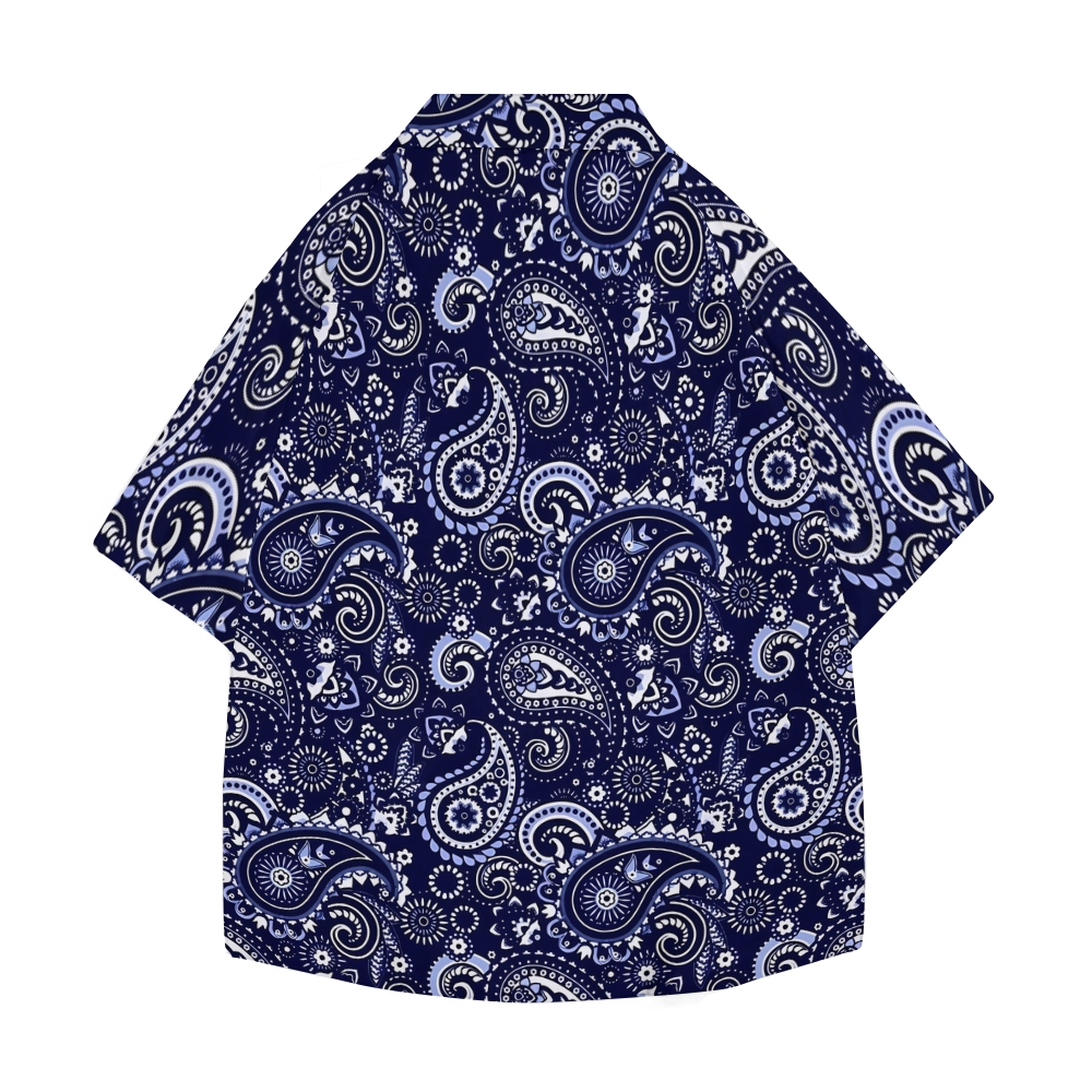 Paisley Japanese Style Camp Shirt