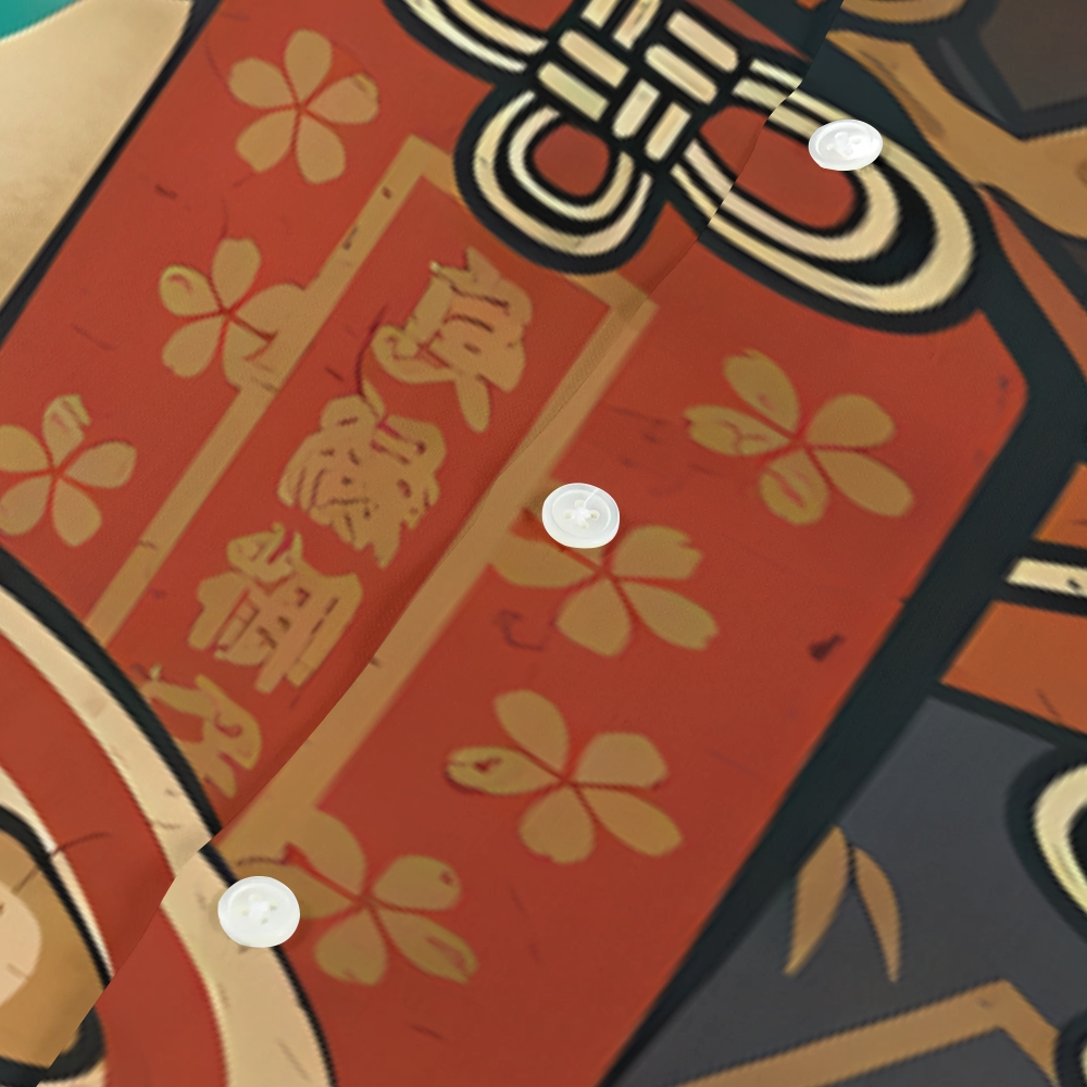 Daruma Japanese Style Camp Shirt