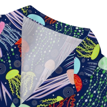 Jellyfish Japanese Style Camp Shirt